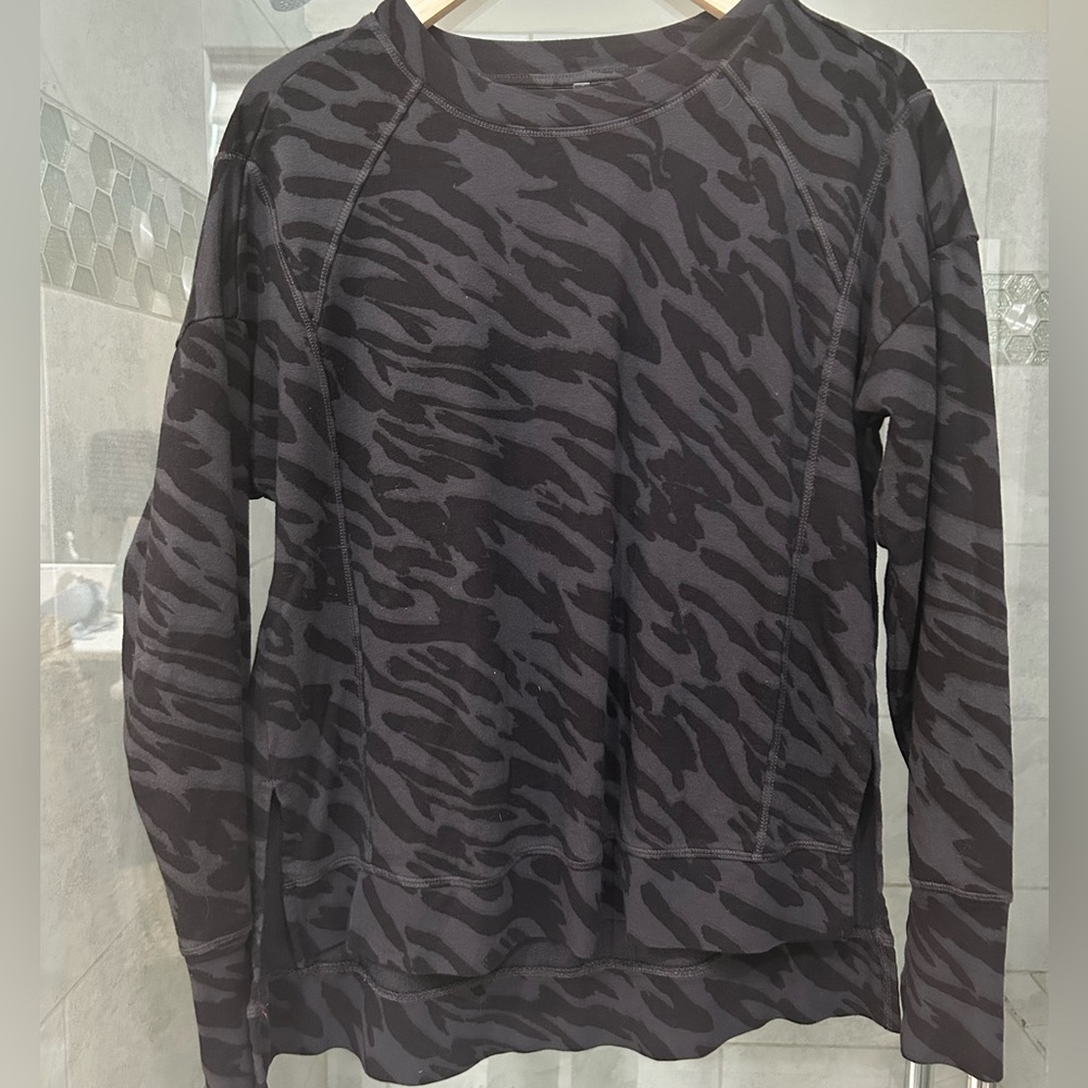 Sweaty Betty Zebra After Class Sweatshirt